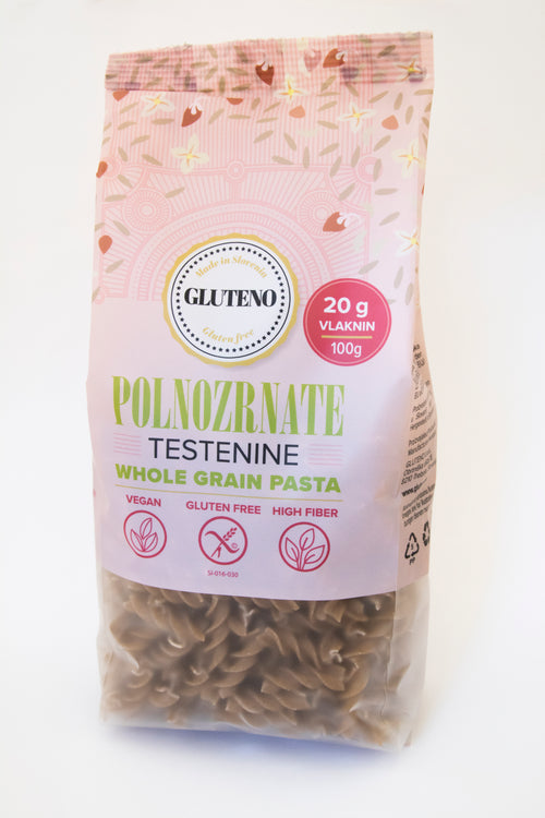 BIO Polnozrnate testenine brez glutena