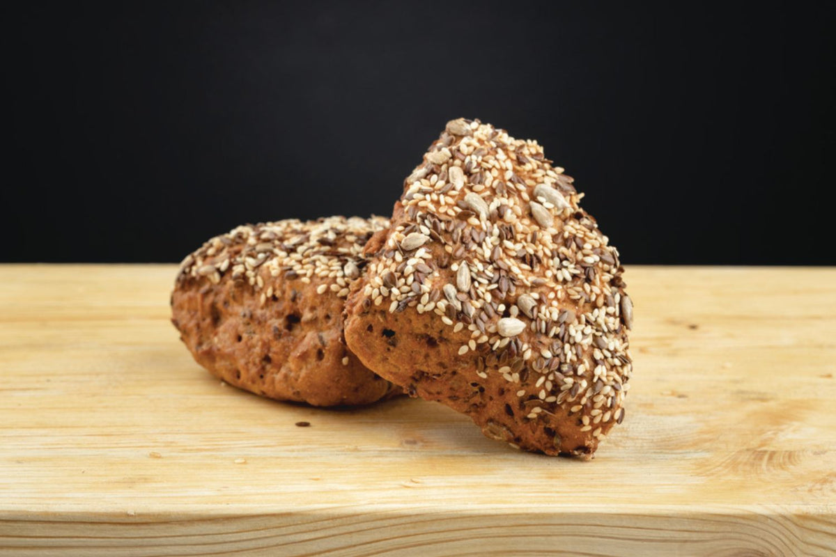 Tamno pecivo sa sjemenkama duopack 1/2 120g