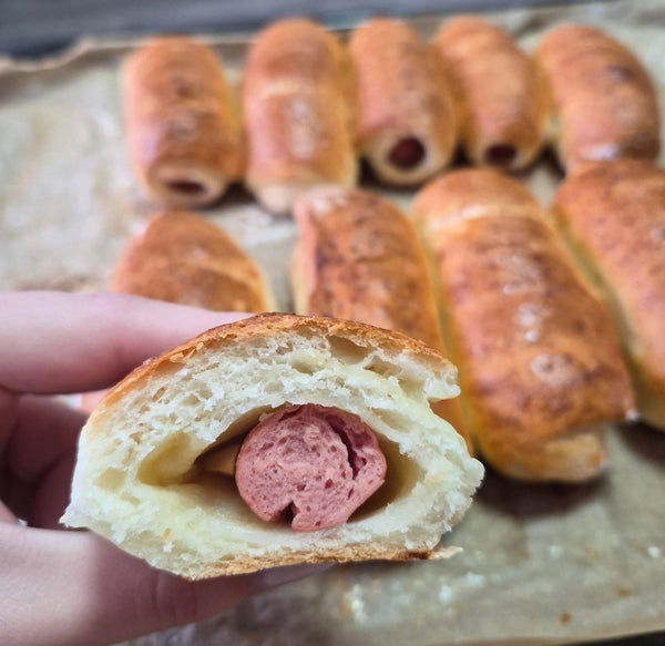 HRENOVKE V TESTU brez glutena