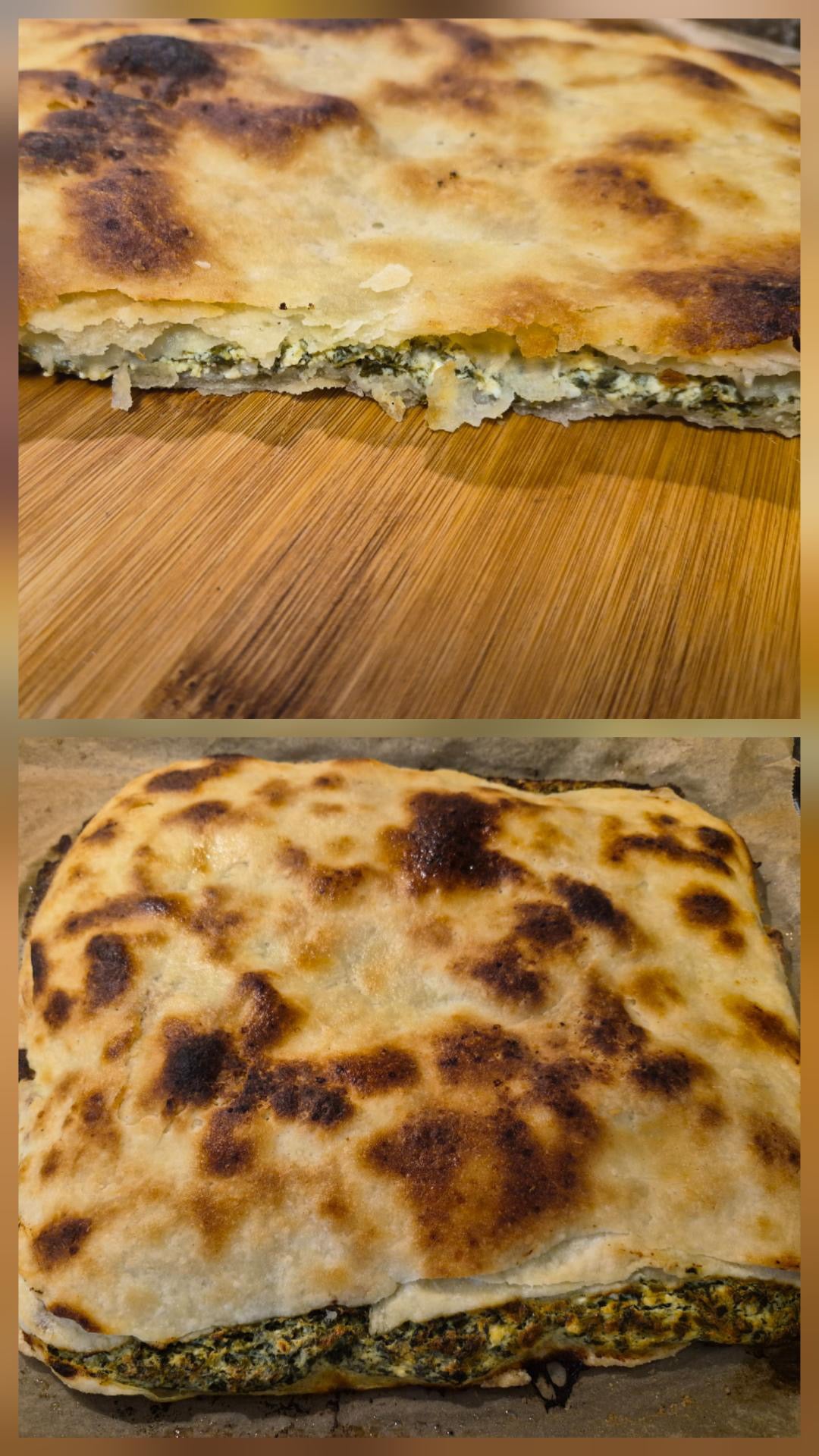ŠPINAČNA PITA brez glutena