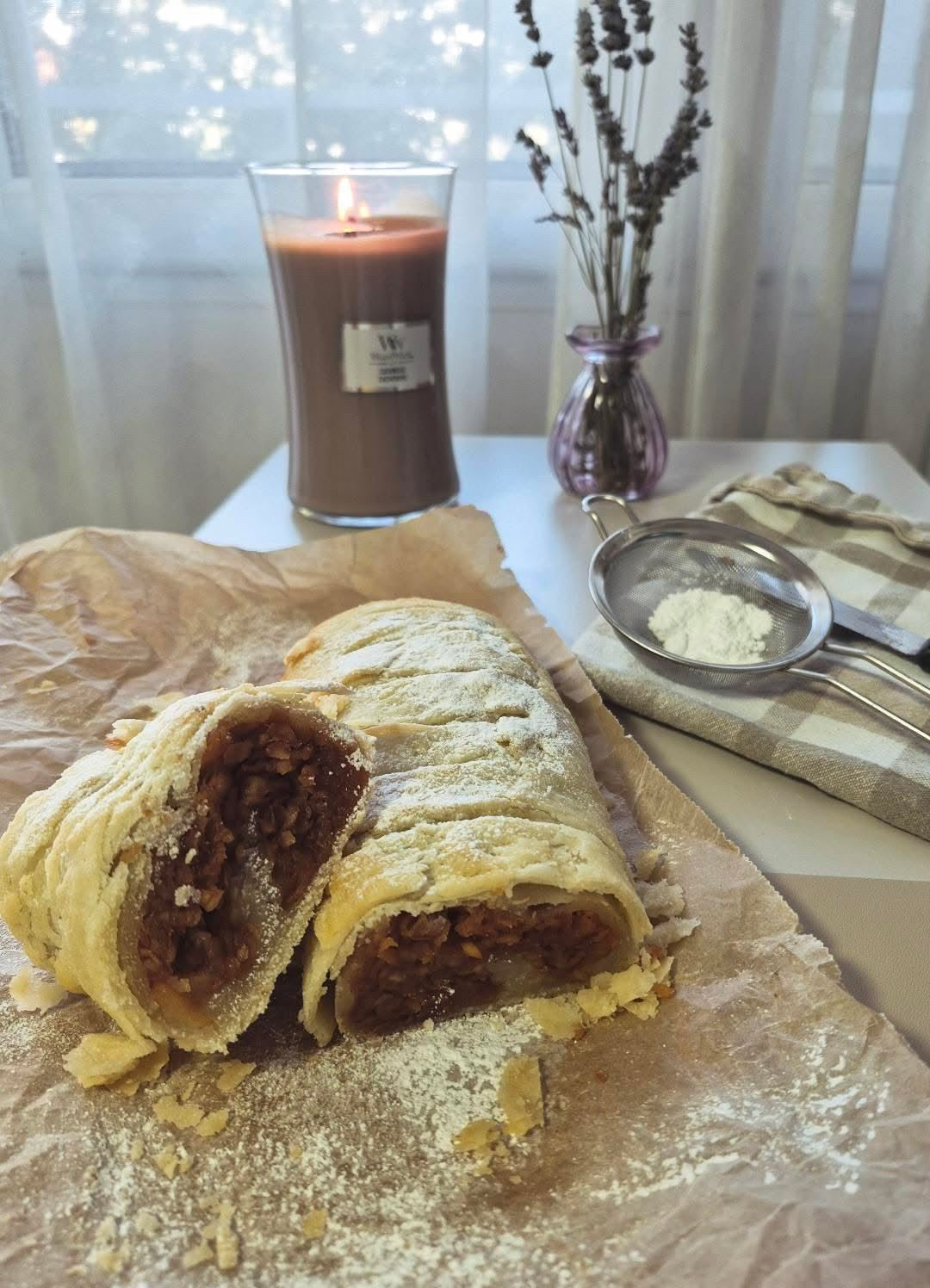 Jabolčni zavitek brez glutena