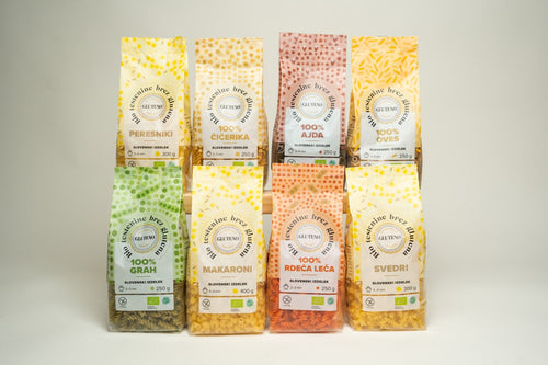 Paket 8x testenine Gluteno