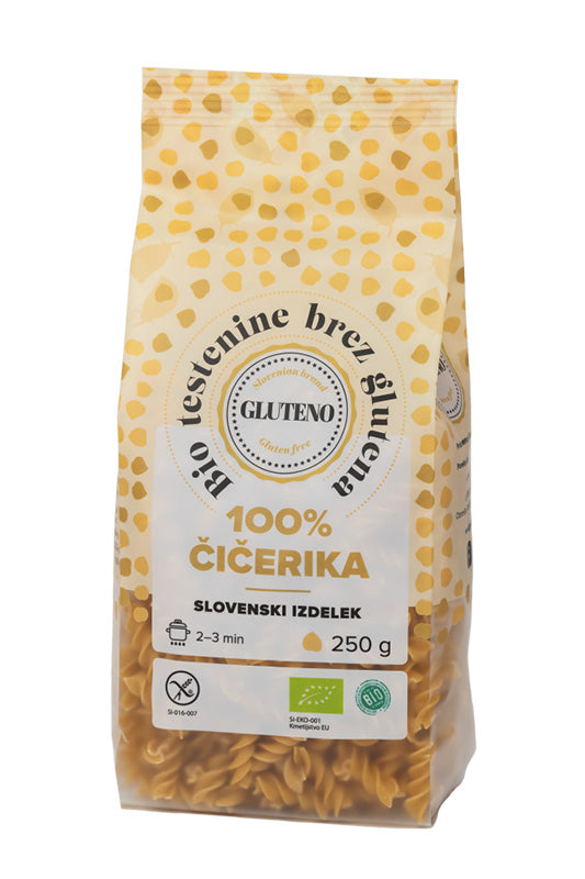 BIO Tjestenina Bez Glutena – Slani slanutak