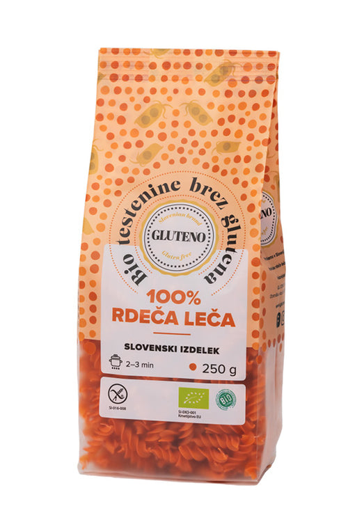 BIO Testenine Brez Glutena – Rdeča Leča