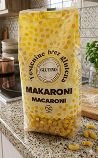 Testenine brez glutena makaroni