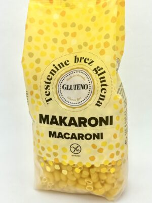 Testenine brez glutena makaroni 400g